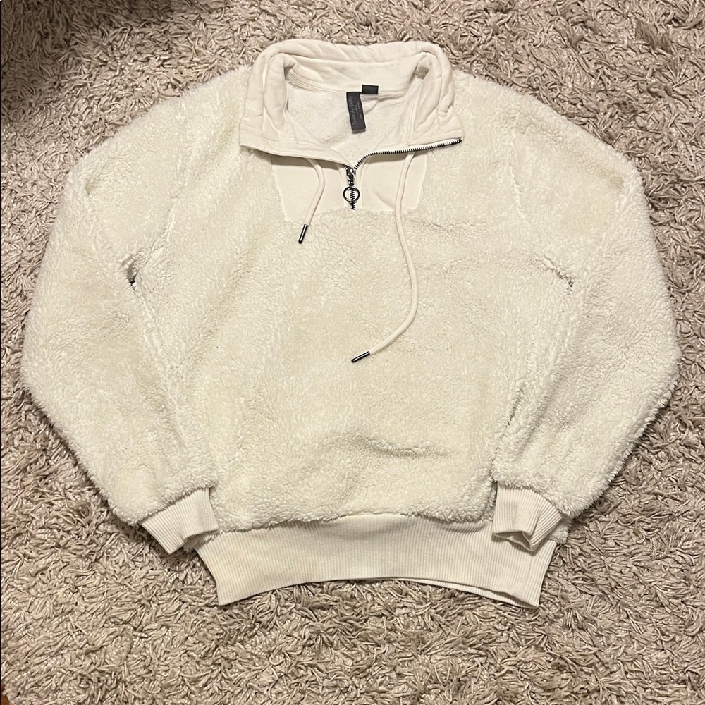 Sweaty Betty Sherpa Quarter-Zip Pullover